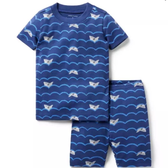 Janie and Jack Good Night Short Pajamas - Picture 1 of 5